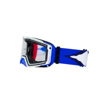 Очки кроссовые STARKS EF56 101HD(heavy duty) Белый Синий - миниатюра 5