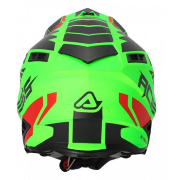 Acerbis Шлем кроссовый X Track 22 06 Fluo Green Black - миниатюра 4