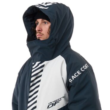 Dragonfly Плащ зимний Race Coat Man 2025 Black - White - миниатюра 16