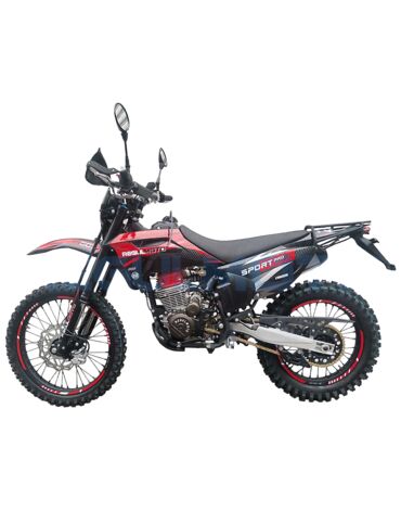 Мотоцикл эндуро Regulmoto Sport 003 PRO 300 (4 клапана, 6 передач, баланс. вал) ПТС Черный синий