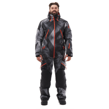 Dragonfly Комбинезон снегоходный Extreme MAN Dark Grey Утепленный - миниатюра 12