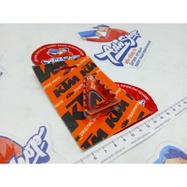 KTM Площадка тормозной лапки расширенная ( оранжевый ) SX SXF 16-> EXC/ EXCF 17-> ( 79413951000 ) - миниатюра 3