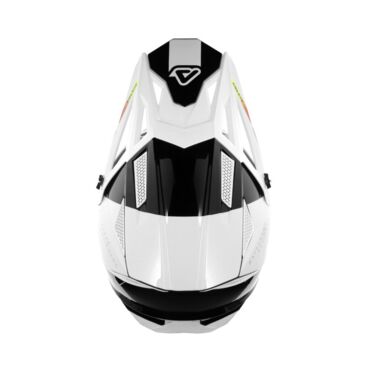 Acerbis Шлем T711 White Black - миниатюра 9