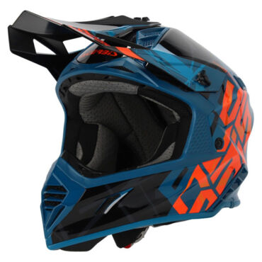 Шлем кроссовый Acerbis X TRACK 22 06 Black Green - миниатюра 1