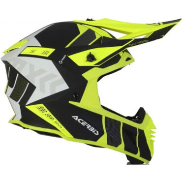 Acerbis Шлем X Track Black Fluo Yellow - миниатюра 5