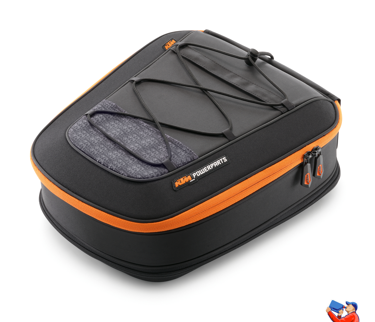 KTM Rear bag Сумка на багажник 390 690 790 890 1290 Adv Duke ( 60012978100 / 60012978000 / 60012078100 ) - фото 1