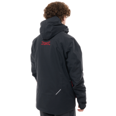 Dragonfly Куртка горнолыжная утепленная Gravity Man Black - Red 2025 - миниатюра 17