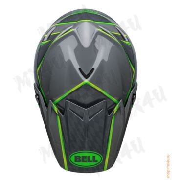 Мотошлем Moto 9 Flex Sprite - Зеленый - миниатюра 5