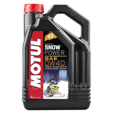 Масло Motul Snowpower 4T 0W 40 технология Ester 4Lt - миниатюра 1
