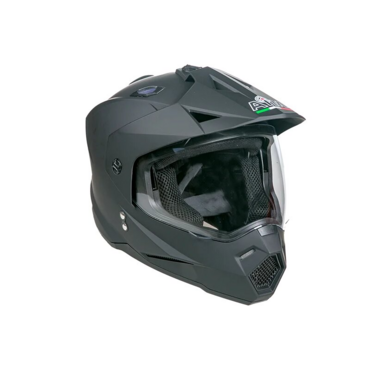 Шлем мотард AiM JK802 Black Matt - миниатюра 1