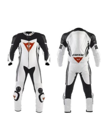 Комбинезон Dainese D Air Racing Estiva White Red (601) 42