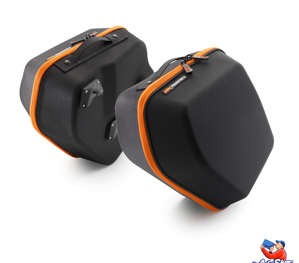 KTM SIDE BAG SET Сумки боковые комплект  125 200 390 Duke 12-> ( 76012925000 )