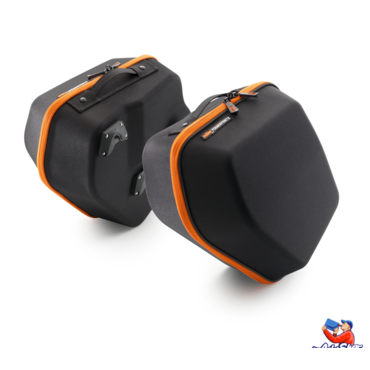 KTM SIDE BAG SET Сумки боковые комплект  125 200 390 Duke 12-> ( 76012925000 ) - миниатюра 1