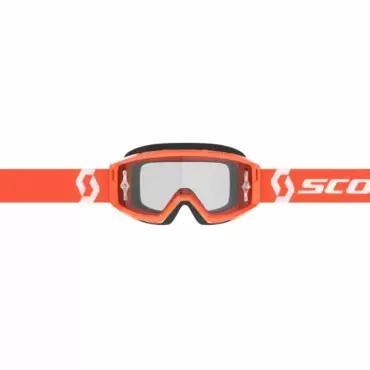Scott Очки Primal clear orange white clear works - миниатюра 2