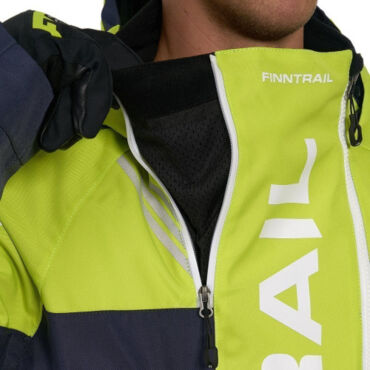 Finntrail Комбинезон Backcountry 3901 Dark Grey Lime - миниатюра 10