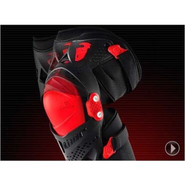 THOR FORCE XP защита коленей (черно красные) 2XL 3XL (2704 0364) - миниатюра 3