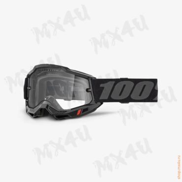 Очки Accuri 2 Enduro MTB черные прозрачные - миниатюра 1
