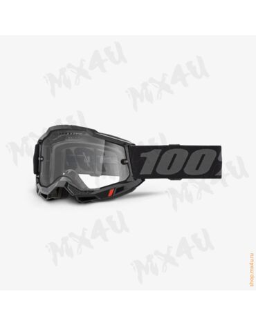 Очки Accuri 2 Enduro MTB черные прозрачные