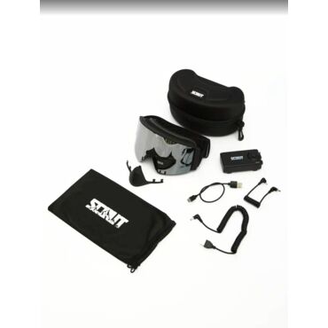 Scout Очки HB 20A с подогревом Vision X Heated Goggles Black, Silver lens - миниатюра 9