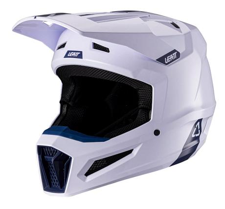 Шлем кроссовый Leatt Moto 2.5 White - фото 6
