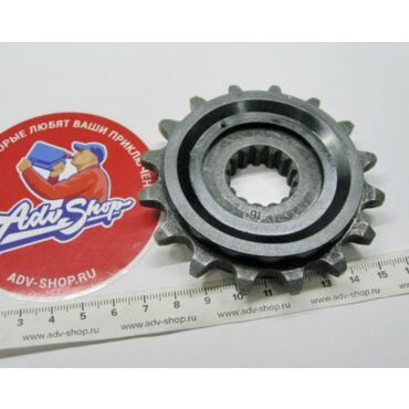 KTM Звезда ведущая с демпфером 16 зубов 640 660 690 790 890 Adv Duke 96 24 / HQV 701 901 16 24 ( 58033029116 ) - миниатюра 1