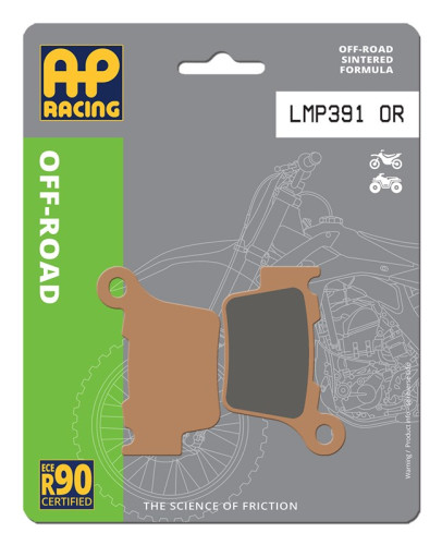 Колодки тормозные задние AP Racing (OFF ROAD) KTM / Husqvarna / GasGas - фото 3
