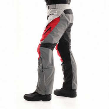 Штаны Эндуро Dragonfly Freeride Grey Red 2020 - миниатюра 8