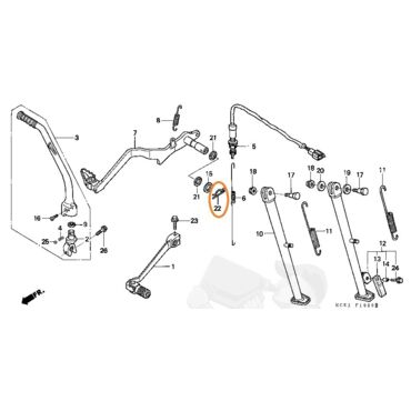 Шплинт XR250 ( 9425116000 ) - миниатюра 2