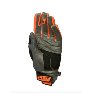 Acerbis Перчатки текстильные MX WP Homologated Orange Grey - миниатюра 4