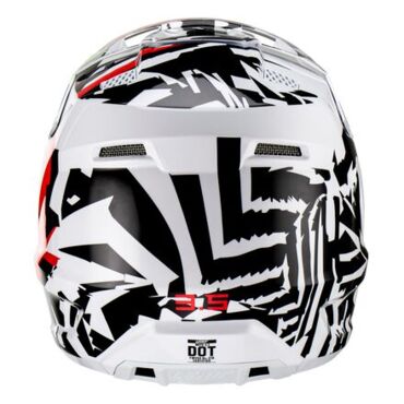 Мотошлем Leatt Moto 3.5 Zebra + очки Velocity 4.5 - миниатюра 4