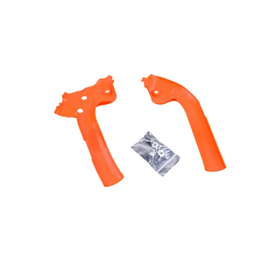 Защита рамы от мотобот оранжевая KTM 85SX 18 24 - миниатюра 2