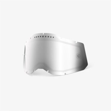 Фильтр в очки 100% RC2 AC2 ST2 Vented dual, mirror silver anti fog - миниатюра 1