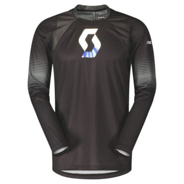 SCOTT Джерси 450 Podium black grey - миниатюра 3