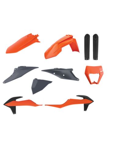 Комплект пластика Enduro w mask KTM EXC EXC F 2020-> OEM Color (21)