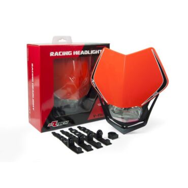 Универсальная фара RACE TECH V FACE HEADLIGHT - миниатюра 6