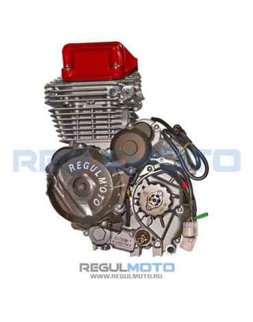 Двигатель ZS175FMM 7 (CB300RL) 4 клапана, балансировочный вал, 300сс, поршень 75мм,  6 Gear 