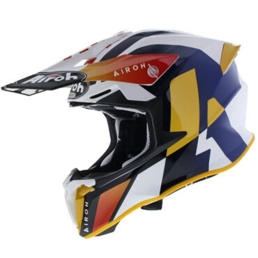 Шлем AIROH Twist 2.0 Lift White Blue (Глянцевый) - миниатюра 10