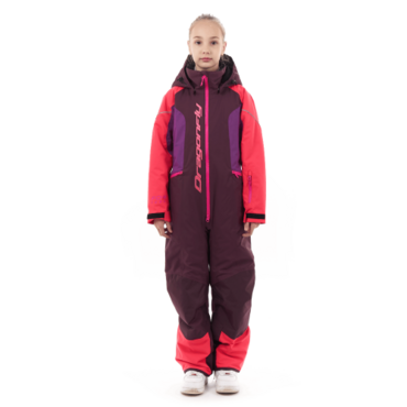Dragonfly Зимний утепленный комбинезон Gravity for Teen Purple - Brown 2024 - миниатюра 11