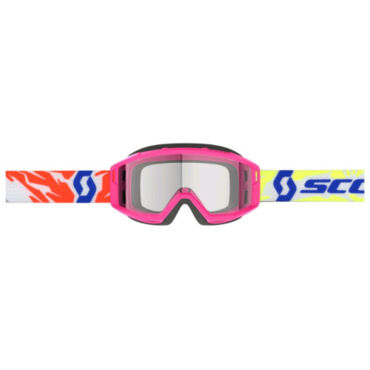 Scott Очки подростковые Primal pink clear - миниатюра 3