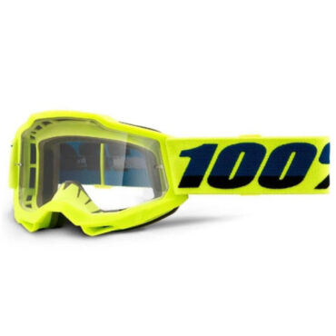 100% Очки подростковые Accuri 2 Gggle Fluo Yellow Clear Lens - миниатюра 1