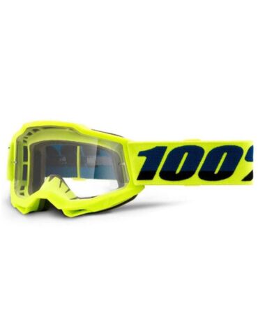 100% Очки подростковые Accuri 2 Gggle Fluo Yellow Clear Lens