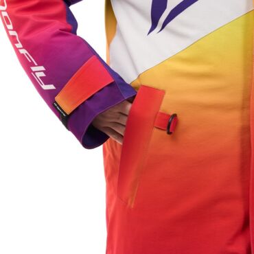 Dragonfly Плащ зимний Race Coat Winter Sunset Woman 2025 Orange - Violet - миниатюра 13