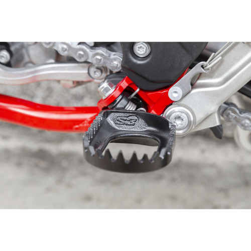 Подножки стальные черные S3 Punk KTM EXC EXC F 24- / Husqvarna TE FE 24- / GasGas EC EC F 24- - фото 8