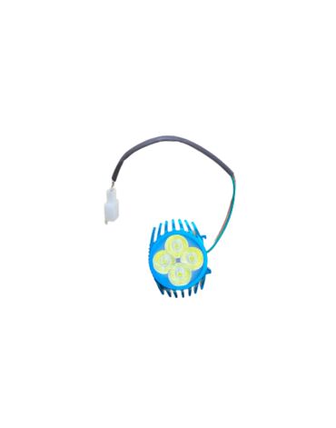 Фара в сборе для питбайков (4 светодиода 12V)
