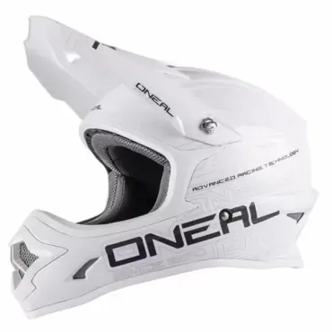 Oneal Шлем кроссовый 3Series Flat White - миниатюра 3