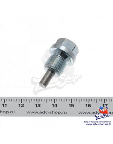 KTM Сливной болт с магнитом M12x1,5 для EXC / 690 / 990 ( 58030021100 / 58030021000 )
