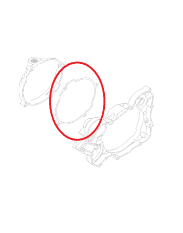 Прокладка крышки сцепления КТМ HQ SX TC125(03 16), original