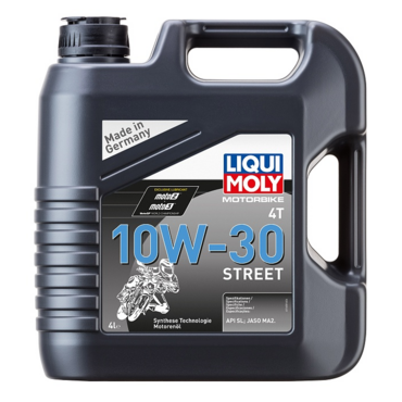 LIQUI MOLY Motorbike 4T Synth Street 10W30 SN MA2 Масло моторное 4L ( 1688 ) - миниатюра 1
