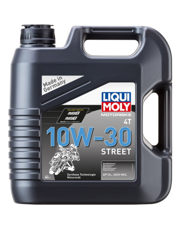 LIQUI MOLY Motorbike 4T Synth Street 10W30 SN MA2 Масло моторное 4L ( 1688 )