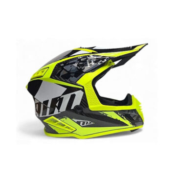 AiM Шлем RH855 Carbon Terrain Black Yellow - миниатюра 4